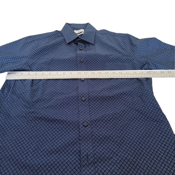 LUCKY Men's Short Sleeve Blue Shirt Sz M (15-15.5) - Picture 10 of 10